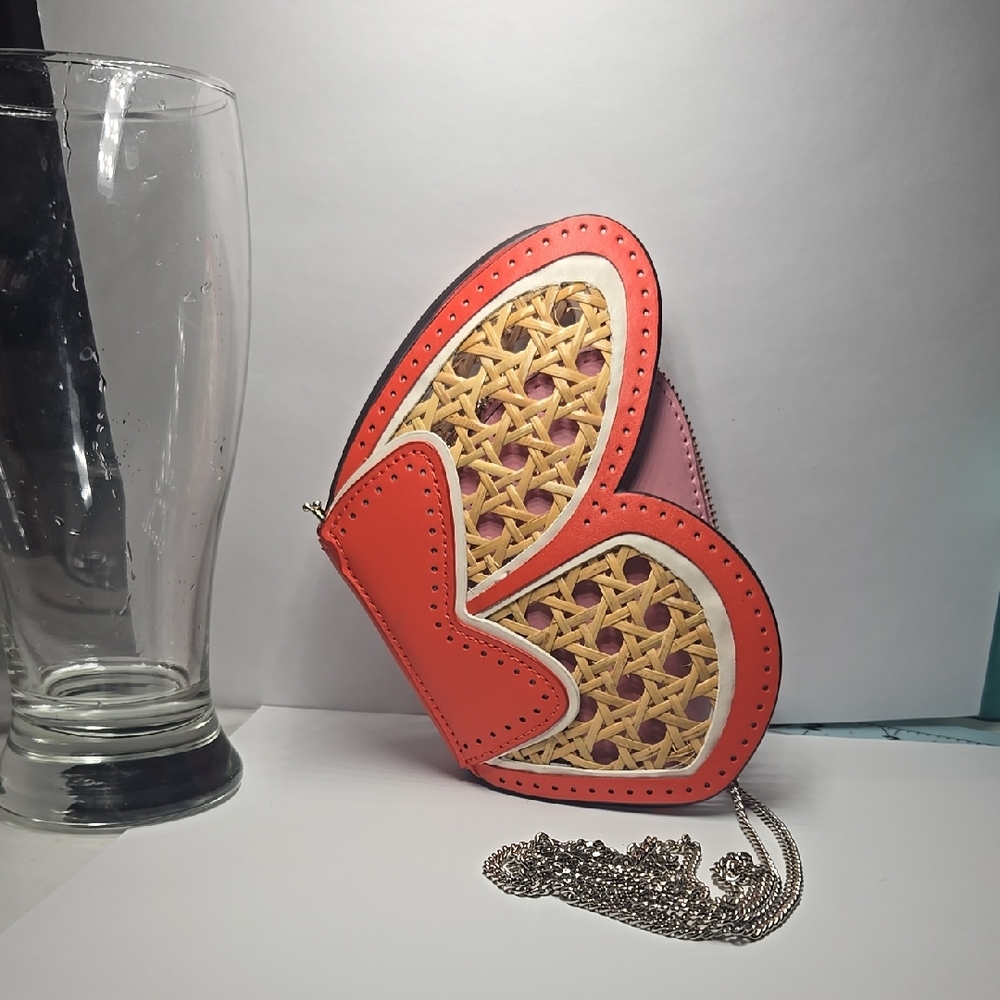 Kate Spade Woven butterfly-Shaped coin purse